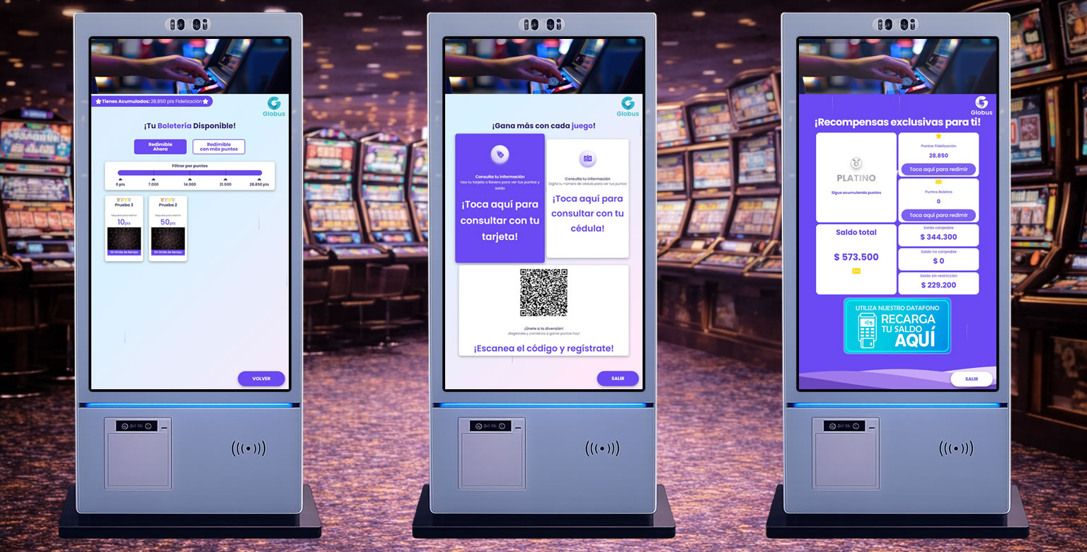 GMaster Kiosco Interface