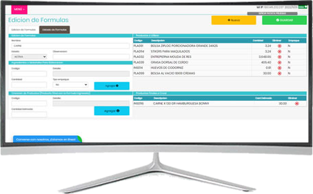 Producción y combos