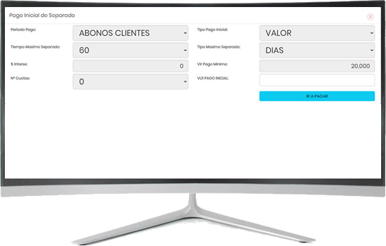 Sistema de separados